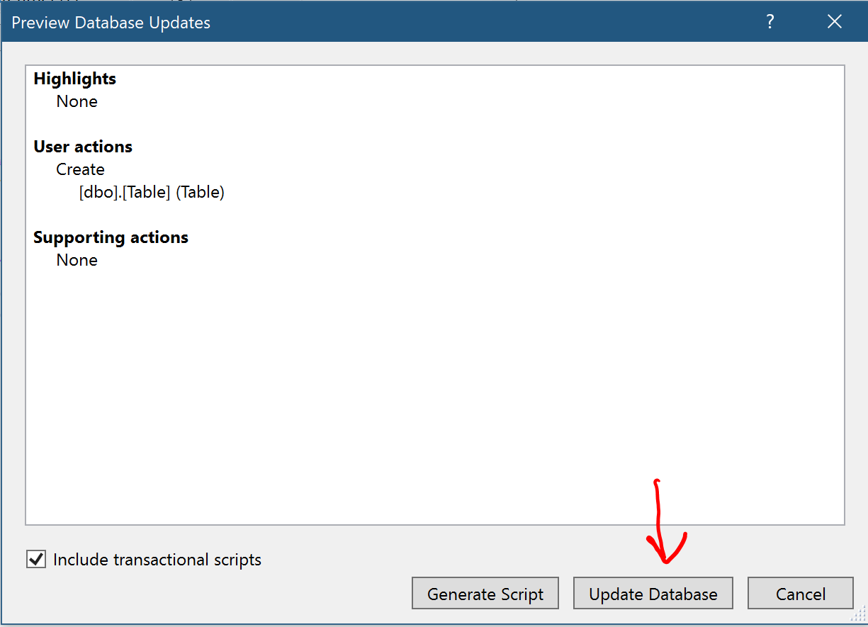 SQL Table Upload